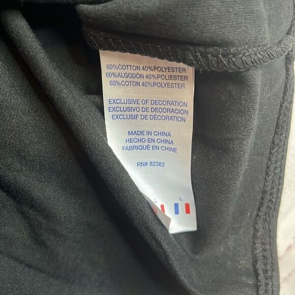 Girls Large Champion Tie Front Cap Sleeve TShirt NWT - Picture 8 of 9